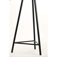 Light & Living Vloerlamp 'Adeta', mat zwart, 135cm hoog - thumbnail