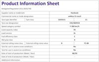 HANKOOK zomerband "ventus s1 evo 3 (k127) tires so 255/40r18 99y ventus s1 evo 3 - thumbnail