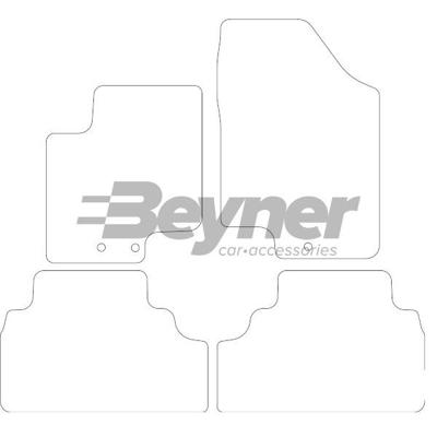 Automatten passend voor Hyundai iX20 2011- 4-delig BL1260484