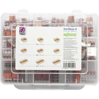 WAGO WA-741-644 Assortiment verbindingsklemmen Flexibel: 0.14-4 mm² Massief: 0.2-4 mm² 105 stuk(s) - thumbnail