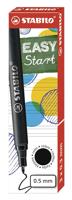Stabilo easyoriginal 3 navullingen medium - zwart - thumbnail