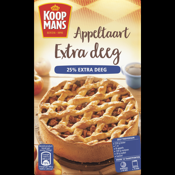 Koopmans Appeltaart Extra Deeg 550 g bij Jumbo Koopmans Appeltaart Extra Deeg 550 g bij Jumbo