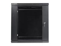 Lanberg WF01-6412-10B rack 12U Wandrek Zwart - thumbnail