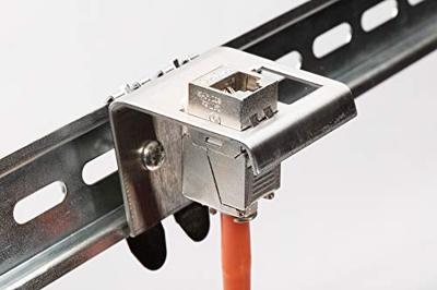 Digitus AN-25185 DIN-rail adapter 2-voudig Zwart