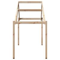 Kinderbedhuisje 203x95,5x142 cm massief grenenhout - thumbnail