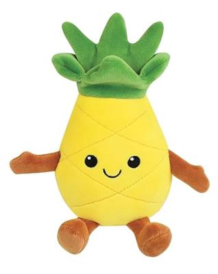 JEMINI Fruity 's doos met 6 zachte pluchen groenten en fruit +/- 17 cm JEMINI Fruity 's doos met 6 zachte pluchen groenten en fruit +/- 17 cm