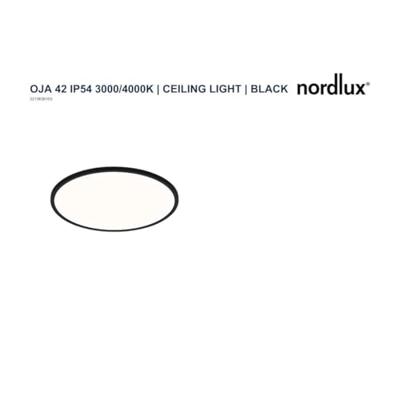 Nordlux PlafondlampOja zwart Ø 42,4cm - instelbaar - 24W - 2210666103