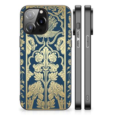 iPhone 14 Pro Max Bloemen Hoesje Beige Flowers iPhone 14 Pro Max Bloemen Hoesje Beige Flowers