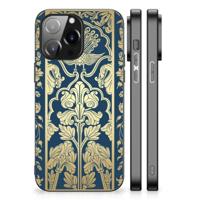iPhone 14 Pro Max Bloemen Hoesje Beige Flowers - thumbnail