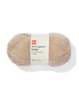 HEMA Acryl garen beige 100gram 250meter - thumbnail