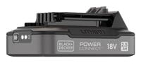 Black & Decker BDL2018S1B-QW Accu en acculader voor gereedschap 18 V 2 Ah Li-ion - thumbnail