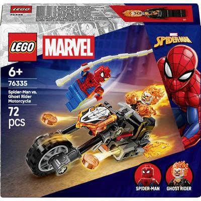 LEGO super heroes 76335 marvel spider-man vs. ghost rider motor