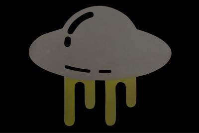 Wanddecoratie DKD Home Decor Groen Grijs Metaal 35 x 2 x 30 cm