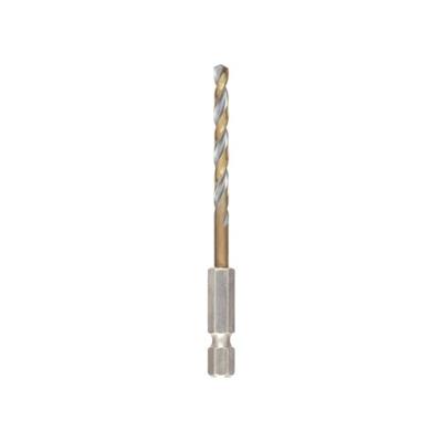DeWalt Accessoires DT20604-QZ | Metaalboor | 4 mm | Impact black & gold | Hex - DT20604-QZ DeWalt Accessoires DT20604-QZ | Metaalboor | 4 mm | Impact black & gold | Hex - DT20604-QZ