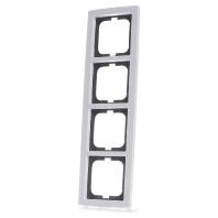 Busch-Jaeger 2CKA001754A4112 Frame Frame 4-voudig Verkeerswit, Wit 1 stuk(s) - thumbnail