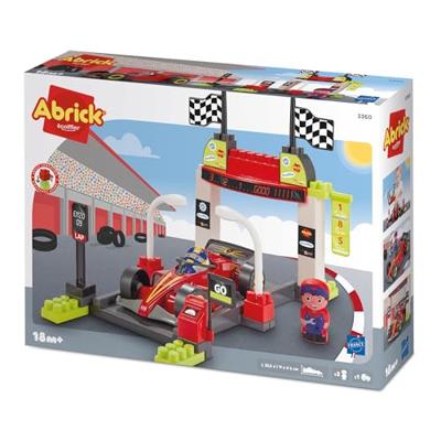 Ecoiffier Abrick speelset pit stop formule 1