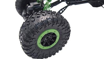 Amewi 22217 Crazy Crawler 1:10 RC modelauto voor beginners Elektro Crawler 4WD Incl. accu, oplader en batterijen voor de zender