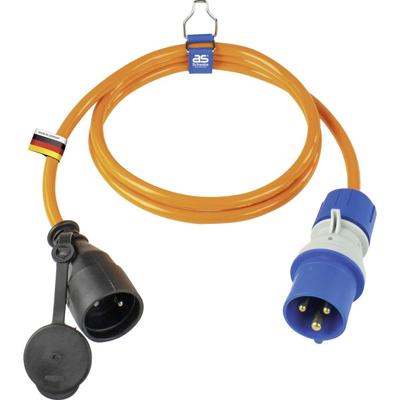 AS Schwabe 862435 Stroom Adapterkabel 16 A Oranje 1.5 m H07BQ-F 3G 2,5 mm² AS Schwabe 862435 Stroom Adapterkabel 16 A Oranje 1.5 m H07BQ-F 3G 2,5 mm²