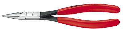 Knipex 28 21 200 Platte rondbektang Elektronica en fijnmechanica Recht Gereedschapsstaal 200 mm Knipex 28 21 200 Platte rondbektang Elektronica en fijnmechanica Recht Gereedschapsstaal 200 mm