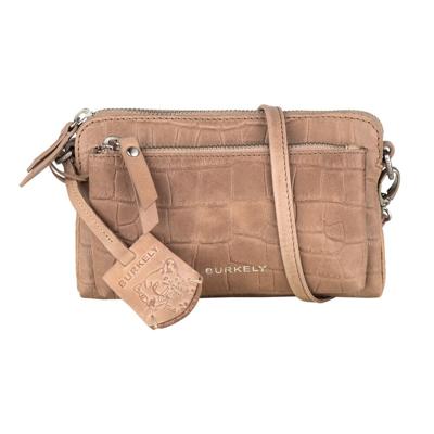 Burkely Croco Caia Minibag cactus green  Damestas