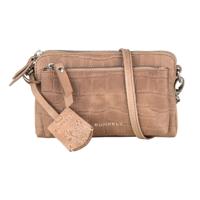 Burkely Croco Caia Minibag cactus green  Damestas - thumbnail