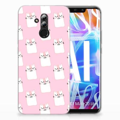 Huawei Mate 20 Lite | TPU Hoesje | Sleeping Cats