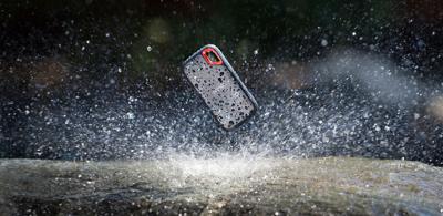 SanDisk Extreme® Portable 4 TB Externe SSD harde schijf (2,5 inch) USB-A 3.2 Gen 2 Zwart, Oranje SDSSDE61-4T00-G25