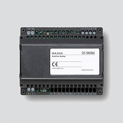 Siedle 200030430-00 Adapter deurintercom/ telefoonsysteem voor Accessoires voor deurintercom Analoog Zwart