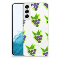 Samsung Galaxy S22 Plus | Siliconen Case | Druiven - thumbnail