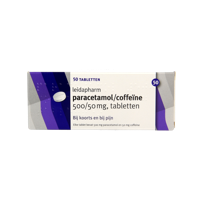 Leidapharm Paracetamol/coffeine CP 550 50 Tabletten - thumbnail