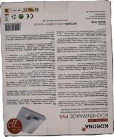 Korona Pia Keukenweegschaal Digitaal Weegbereik (max.)=5 kg Wit 230 x 190 x 20 - thumbnail