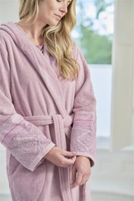Pip Studio Pip Studio Soft Zellige Bathrobe Lila M