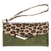 Mobilize 2in1 Gelly Clutch for Apple iPhone 12/12 Pro Green Leopard - thumbnail