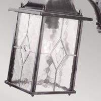 Franssen Klassieke buitenlampWexford Down zwart zilver - 2081 - thumbnail