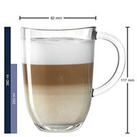 Leonardo Latte Macchiato Glazen Napoli 380 ml - 6 stuks - Hittebestendig - thumbnail