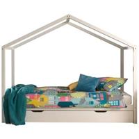 Vipack Dallas Huisbed met Slaaplade 90x200 cm Wit - thumbnail