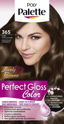 Poly Palette Perfect Gloss Haarverf 365 Chocolade (1set)