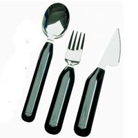 Etac Lichtgewicht bestek set 2 delig met dikke handgreep - thumbnail