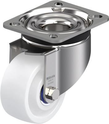 Blickle LKX-SPO 80XK Zwenkwiel Wieldiameter: 80 mm Draagvermogen (max.): 350 kg 1 stuk(s)
