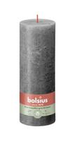 Bolsius Rustiek Stompkaars Stormy Grey 190/68 - thumbnail