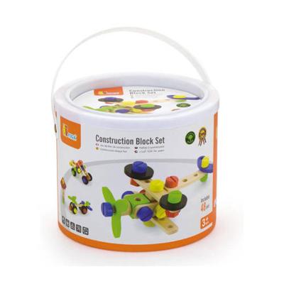 VIGA houten bouwstenen, 48 onderdelen/ 1 set