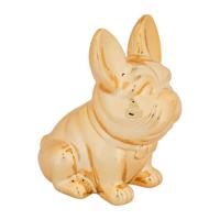 Spaarpot hond - goud - thumbnail