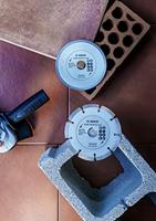 BOSCH 2 diamantschijven 125mm materialen - thumbnail