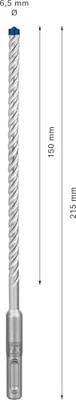 Bosch Accessoires Expert SDS plus-7X hamerboor 6,5 x 150 x 215 mm - 1 stuk(s) - 2608900164 Bosch Accessoires Expert SDS plus-7X hamerboor 6,5 x 150 x 215 mm - 1 stuk(s) - 2608900164