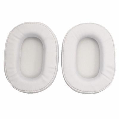 1 paar zachte spons OORWARMER hoofdtelefoon jas voor audio-Technica ATH-MSR7/M50X/M20/M40/M40X (wit)