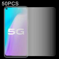 Voor Vivo Y70s 50 PCS 0 26mm 9H 2.5D Gehard glas film - thumbnail