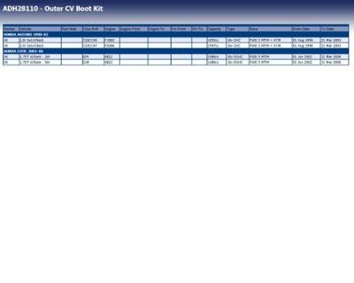 Aandrijfashoes ADH28110