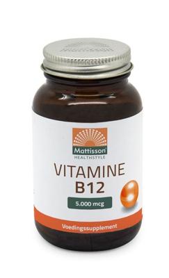 Mattisson HealthStyle Vegan Vitamine B12 5000mcg Zuigtabletten