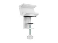 Equip 650806 clamp-on powerstrip holder, abs, steel, white - thumbnail