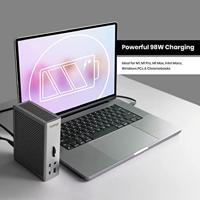 CalDigit TS4 Thunderbolt Station 4 Plus Grijs - thumbnail